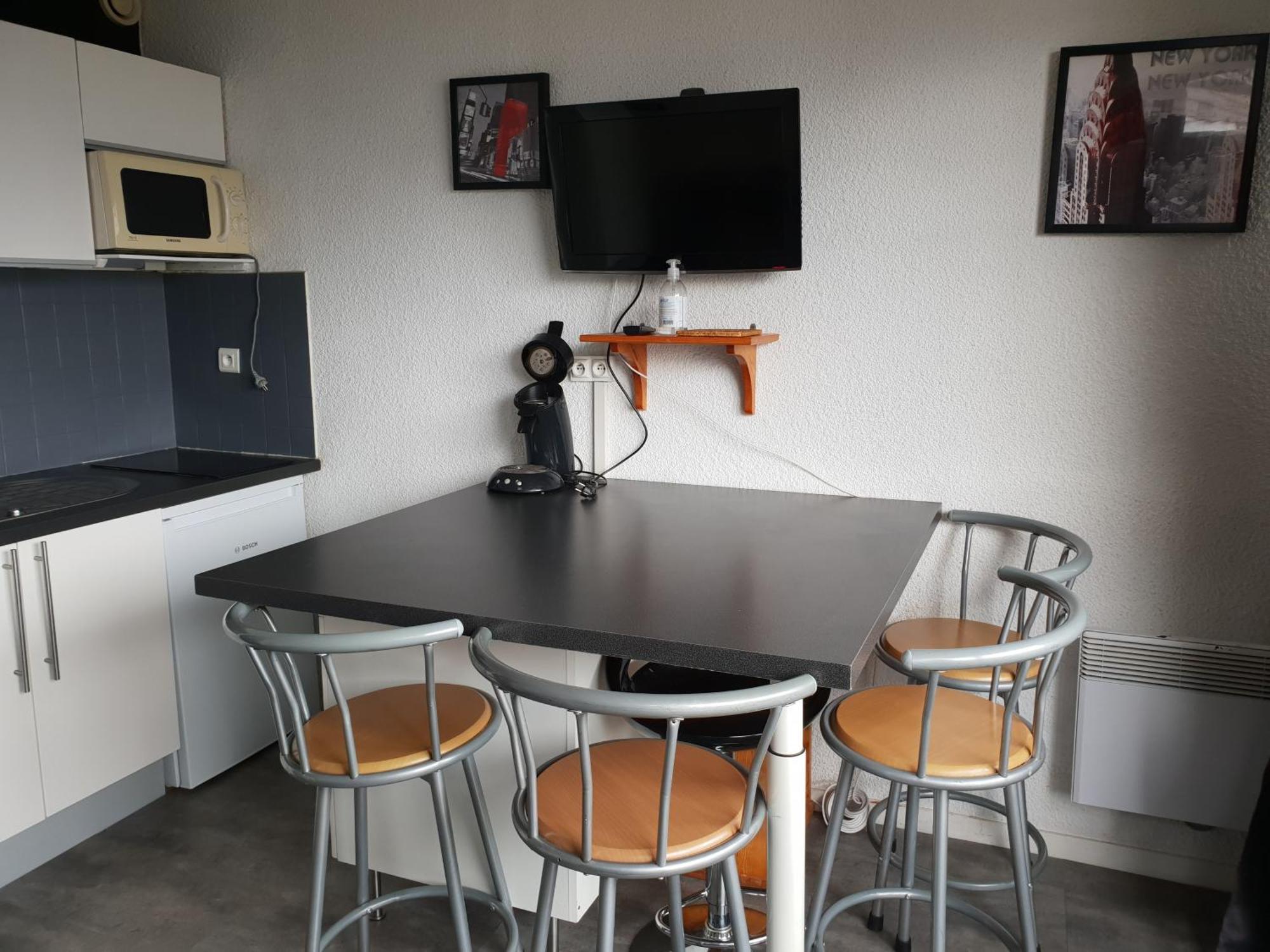 Studio 4/5 Couchages Puy Saint Vincent 1600 Apartment Puy-Saint-Vincent Luaran gambar